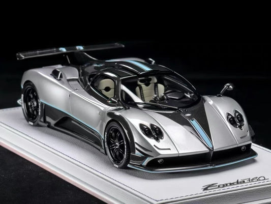 Peako 1/18 Pagani Zonda 760 Resin Model – Alpine Silver