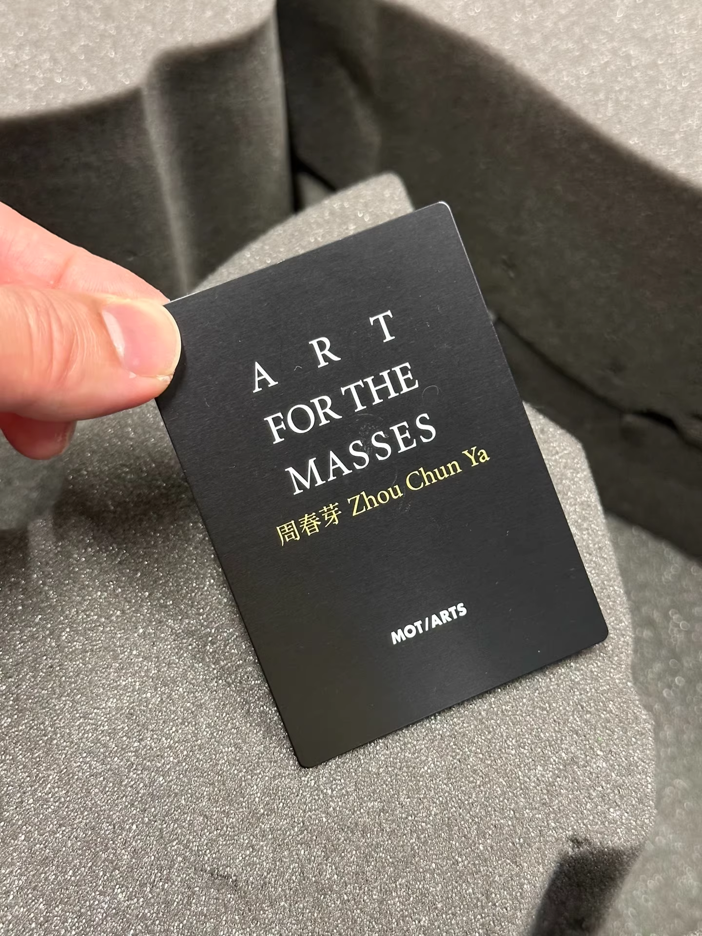 Zhou Chunya “Green Dog” — Art for the Masses (2008) | Resin & Felt Sculpture with Original Wooden Box | Air Shipping from China