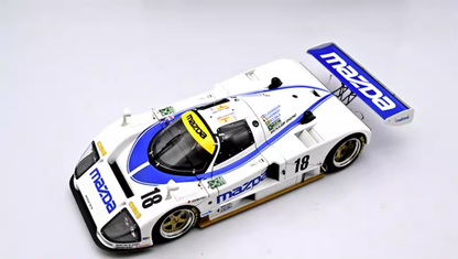 AUTOart 1:18 Mazda 787B #18 Le Mans 1991 White Blue Diecast Model