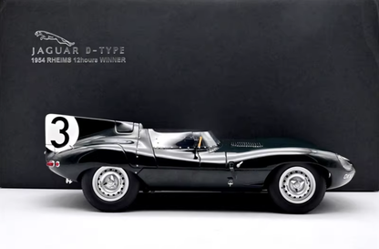 AUTOart 1:12 Jaguar D-Type #3 Le Mans Winner Diecast Model