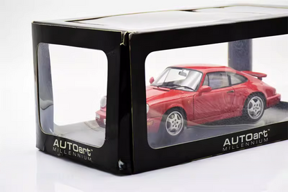 AUTOart 1:18 Porsche 964 RS 1992 Red Diecast Model