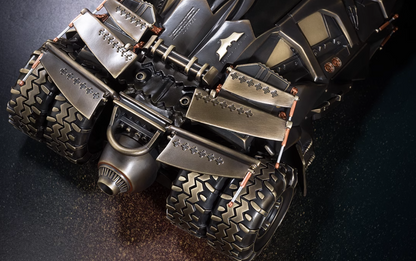 TONGSHIFU DC Batmobile Brass Model Limited 999 Full Metal Collectible