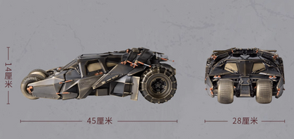 TONGSHIFU DC Batmobile Brass Model Limited 999 Full Metal Collectible