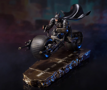 TONGSHIFU DC Batpod Batman Brass Statue Bale Version Ltd 999 Full Metal