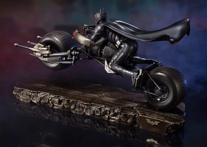 TONGSHIFU DC Batpod Batman Brass Statue Bale Version Ltd 999 Full Metal