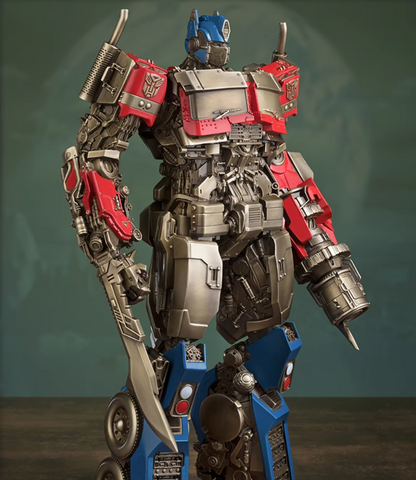 TONGSHIFU Optimus Prime Brass Statue Transformers Licensed Ltd 3999 Full Metal