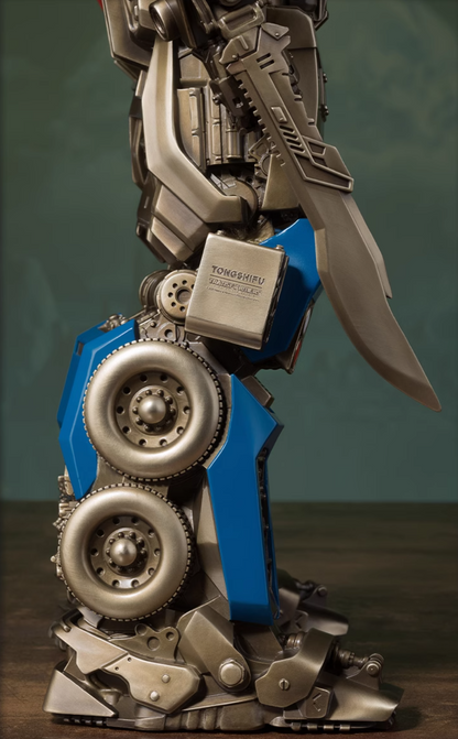 TONGSHIFU Optimus Prime Brass Statue Transformers Licensed Ltd 3999 Full Metal
