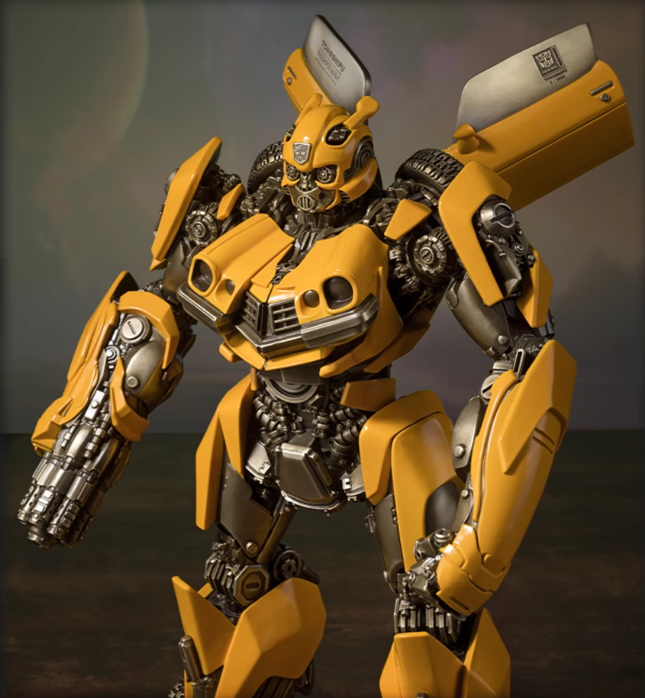TONGSHIFU Bumblebee Brass Statue Transformers Licensed Full Metal Limited x3999(7kg)