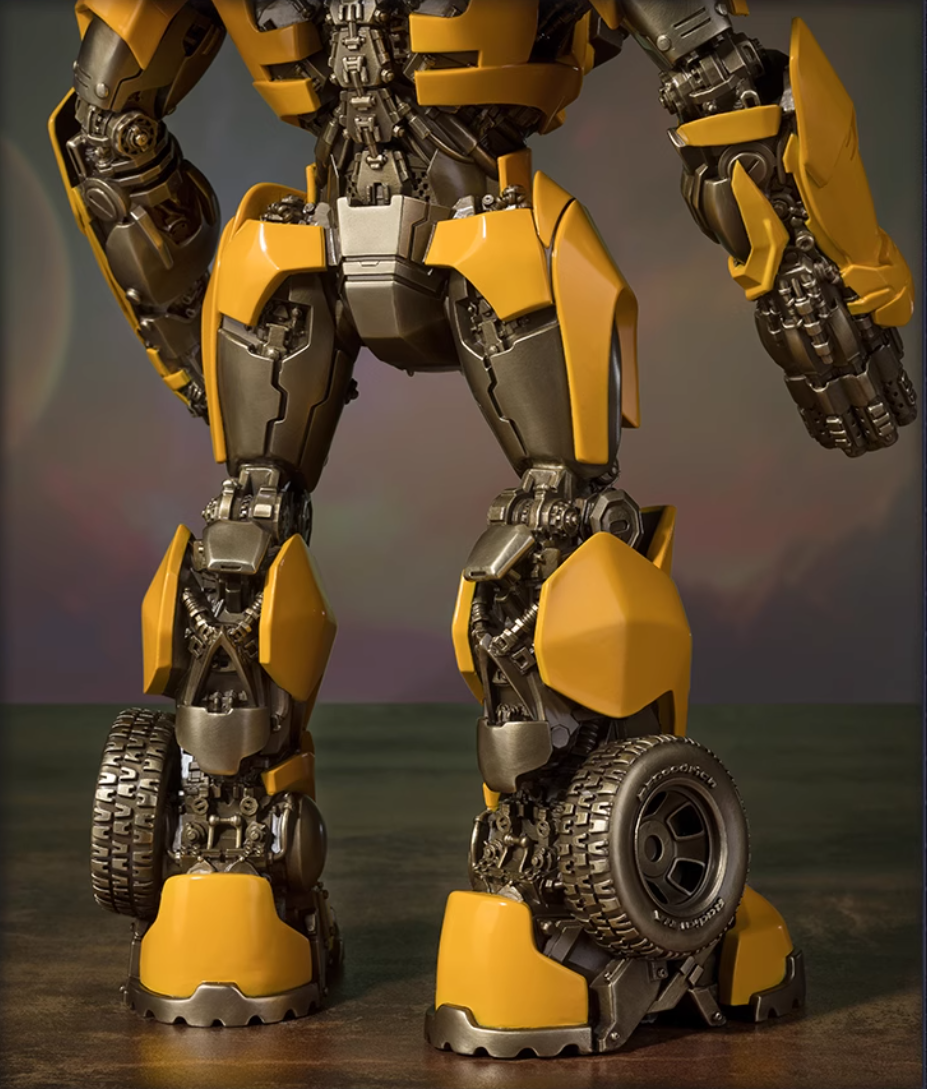 TONGSHIFU Bumblebee Brass Statue Transformers Licensed Full Metal Limited x3999(7kg)