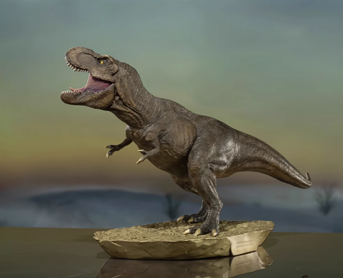 TONGSHIFU T-Rex Brass Statue Jurassic World Full Metal Limited Edition 500pcs NO.310