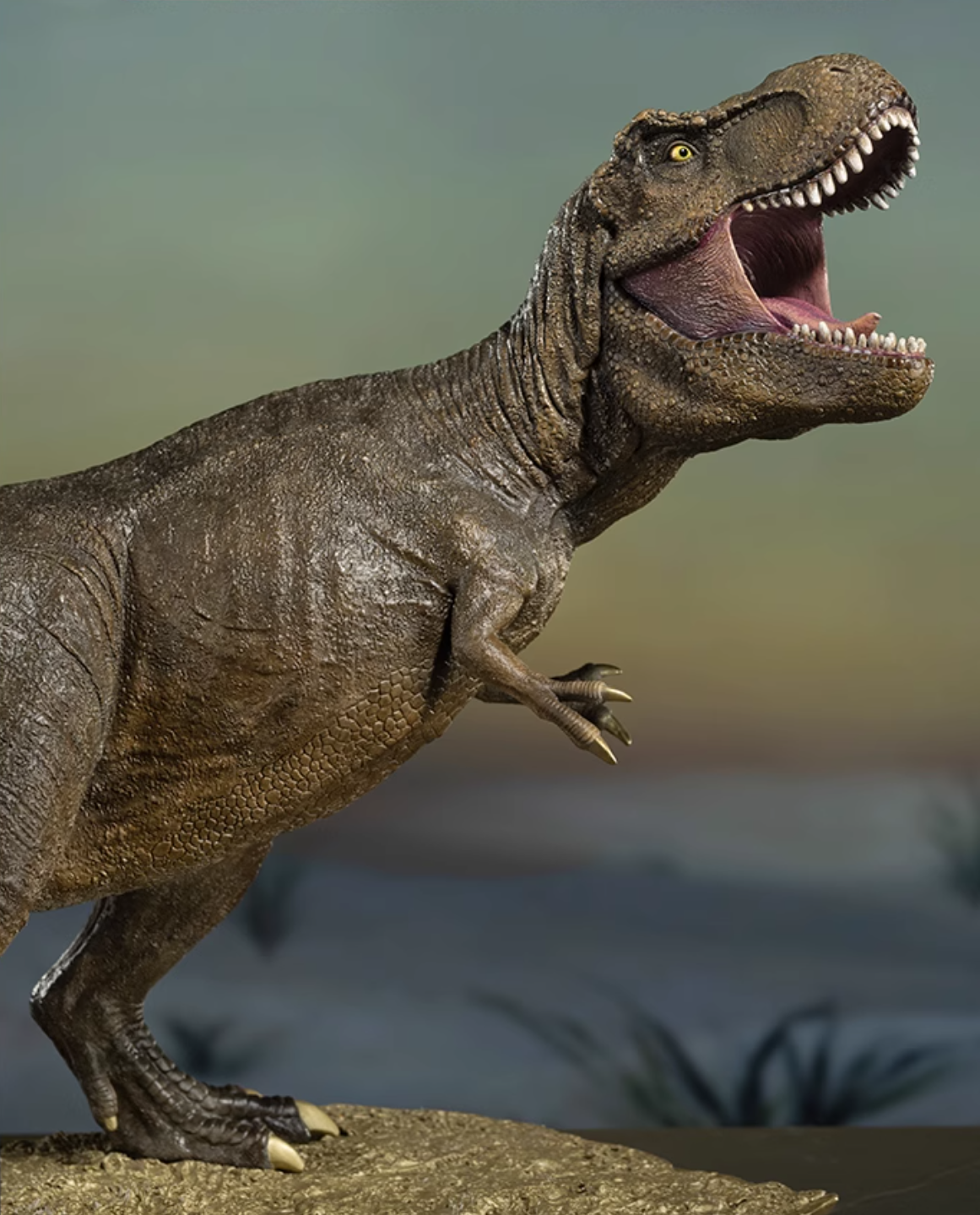 TONGSHIFU T-Rex Brass Statue Jurassic World Full Metal Limited Edition 500pcs NO.310
