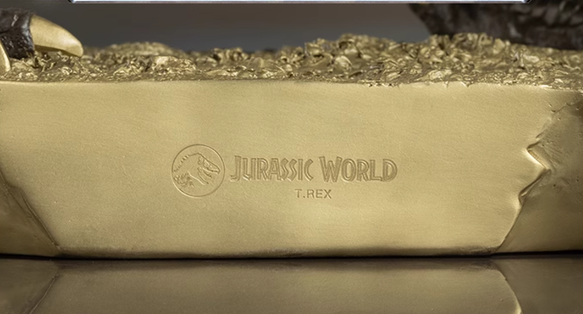 TONGSHIFU T-Rex Brass Statue Jurassic World Full Metal Limited Edition 500pcs NO.310