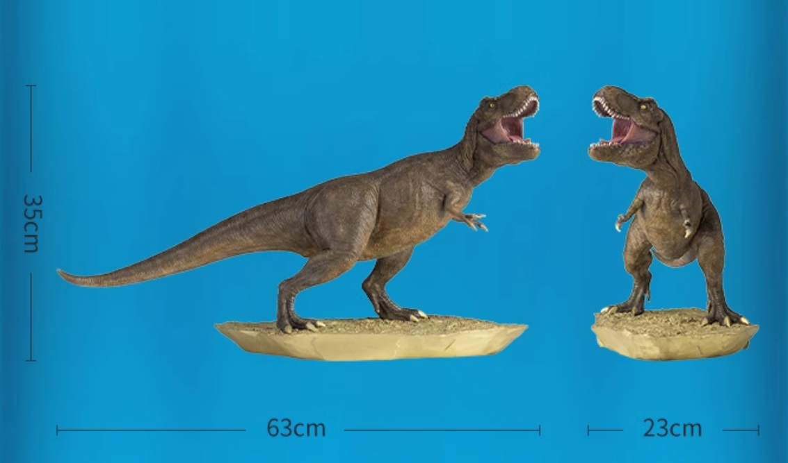 TONGSHIFU T-Rex Brass Statue Jurassic World Full Metal Limited Edition 500pcs NO.310