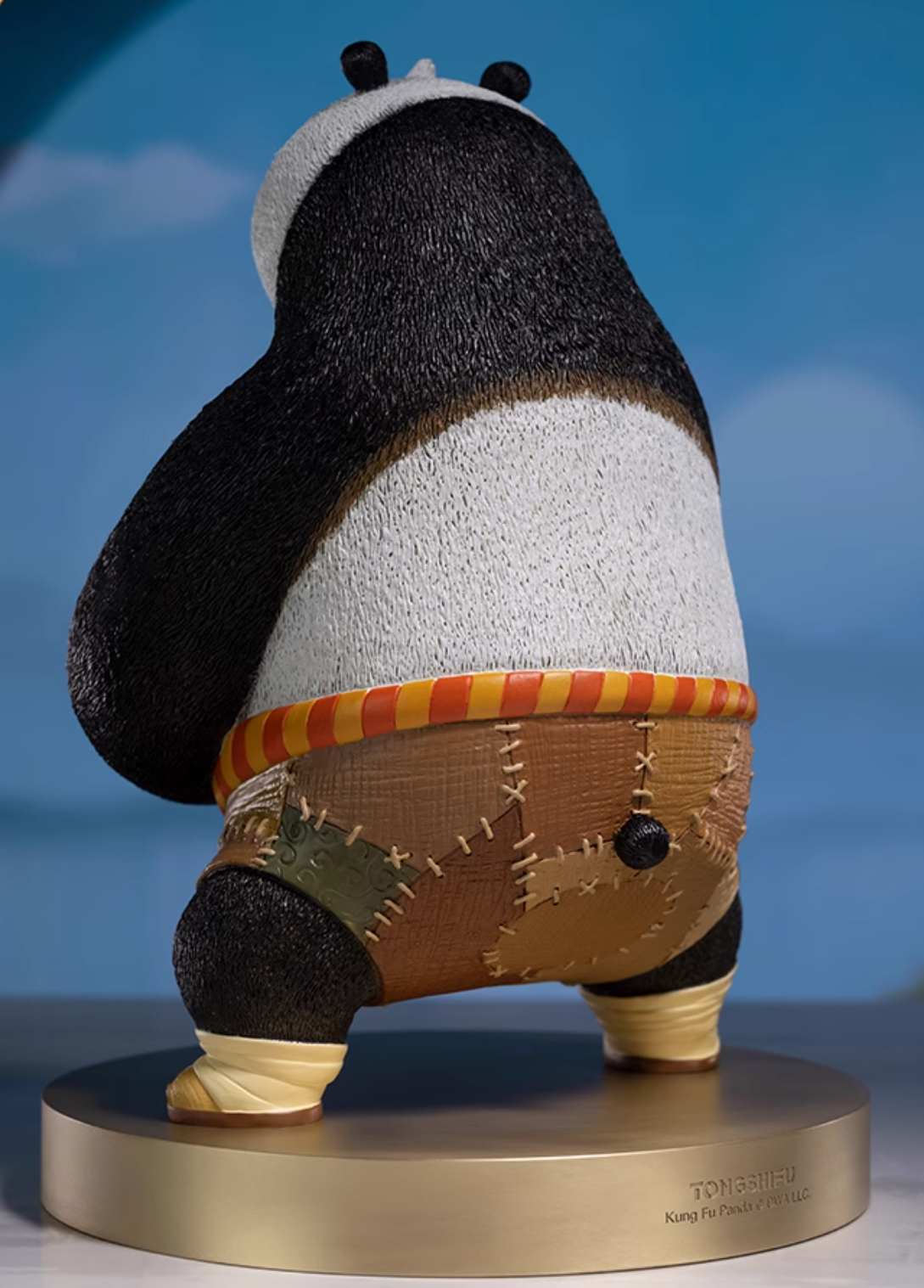 TONGSHIFU Kung Fu Panda Po Brass Statue DreamWorks Licensed Full Metal x3000