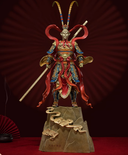 TONGSHIFU Monkey King Brass Statue Legendary Sun Wukong Full Metal x66666
