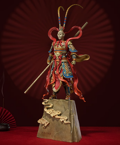 TONGSHIFU Monkey King Brass Statue Legendary Sun Wukong Full Metal x66666