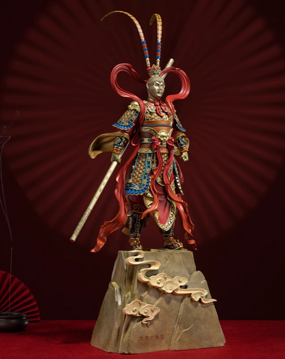 TONGSHIFU Monkey King Brass Statue Legendary Sun Wukong Full Metal x66666