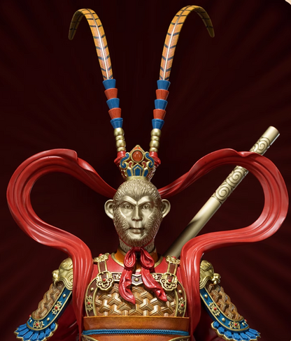 TONGSHIFU Monkey King Brass Statue Legendary Sun Wukong Full Metal x66666