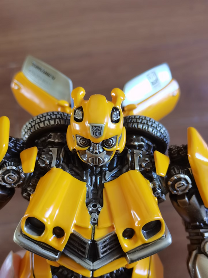 TONGSHIFU Bumblebee Mini Brass Statue Transformers Full Metal Limited x9999（1.4kg）