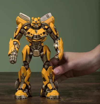 TONGSHIFU Bumblebee Mini Brass Statue Transformers Full Metal Limited x9999（1.4kg）