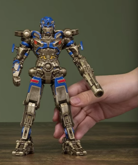 Statua in ottone TONGSHIFU Mirage Transformers Full Metal Limited x9999 (1,1 kg)