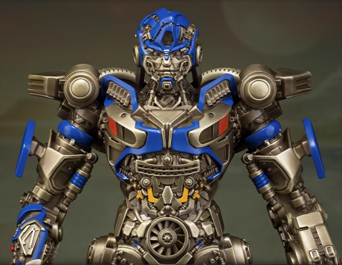 TONGSHIFU Mirage Brass Statue Transformers Full Metal Limited x9999（1.1kg）