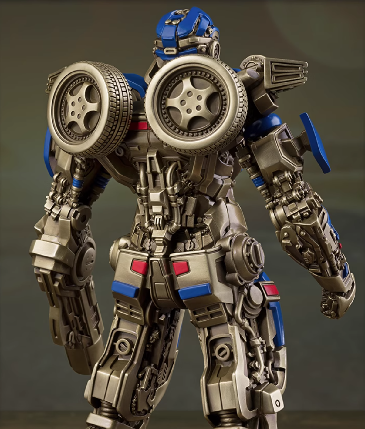 TONGSHIFU Mirage Brass Statue Transformers Full Metal Limited x9999（1.1kg）