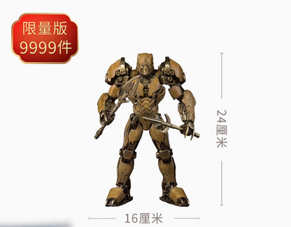 TONGSHIFU Cheetor Brass Statue Transformers Full Metal Limited x9999（2kg）