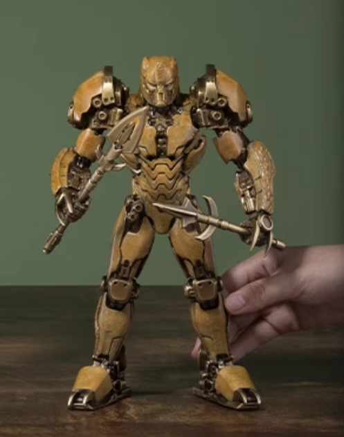 Statua in ottone di Cheetor TONGSHIFU Transformers Full Metal Limited x9999 (2 kg)