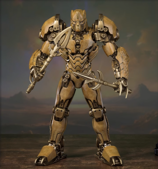 Statua in ottone di Cheetor TONGSHIFU Transformers Full Metal Limited x9999 (2 kg)