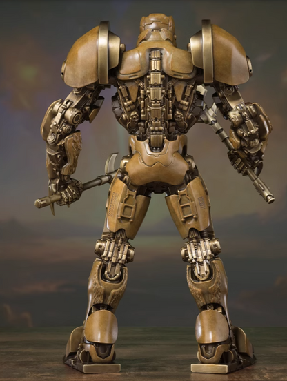 TONGSHIFU Cheetor Brass Statue Transformers Full Metal Limited x9999（2kg）
