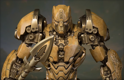 TONGSHIFU Cheetor Brass Statue Transformers Full Metal Limited x9999（2kg）