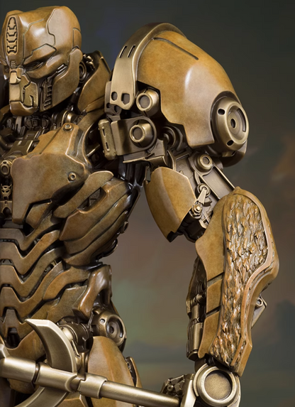 TONGSHIFU Cheetor Brass Statue Transformers Full Metal Limited x9999（2kg）