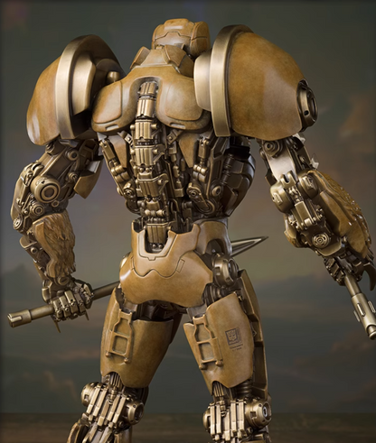 TONGSHIFU Cheetor Brass Statue Transformers Full Metal Limited x9999（2kg）