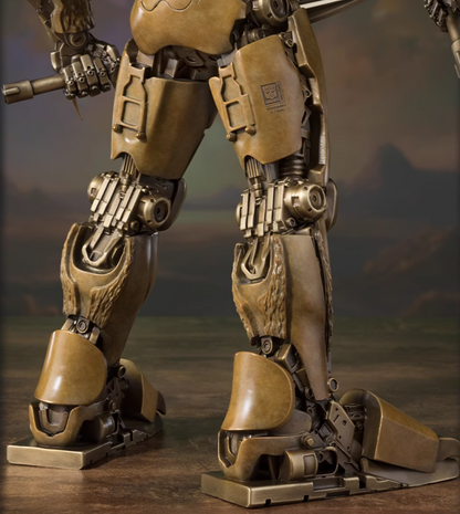 TONGSHIFU Cheetor Brass Statue Transformers Full Metal Limited x9999（2kg）