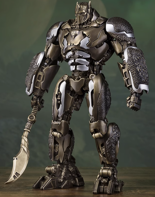 Statua in ottone primordiale TONGSHIFU Transformers Full Metal Limited x9999 (2,7 kg)