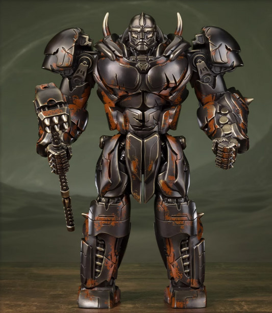 Statua in ottone del guerriero toro TONGSHIFU Transformers Limited x9999 (3,5 kg)