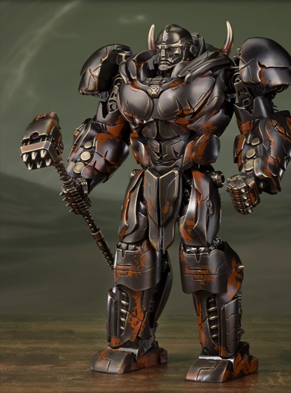 TONGSHIFU Bull Warrior Brass Statue Transformers Limited x9999 (3.5kg)