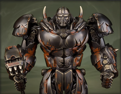 TONGSHIFU Bull Warrior Brass Statue Transformers Limited x9999 (3.5kg)