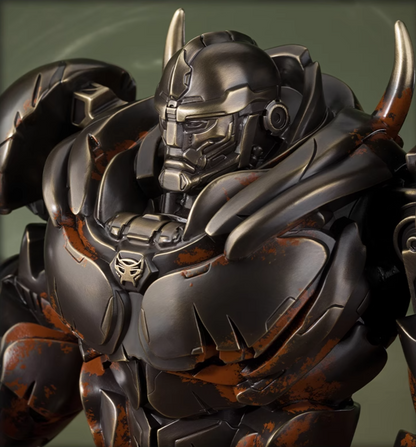 TONGSHIFU Bull Warrior Brass Statue Transformers Limited x9999 (3.5kg)