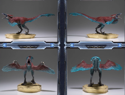 TONGSHIFU Pyroraptor Statue Jurassic World Brass Model Limited x999 (4.2kg)
