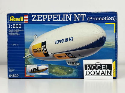 Revell 1/200 Zeppelin NT Airship Model Kit 04820 CAT Livery Opened Used