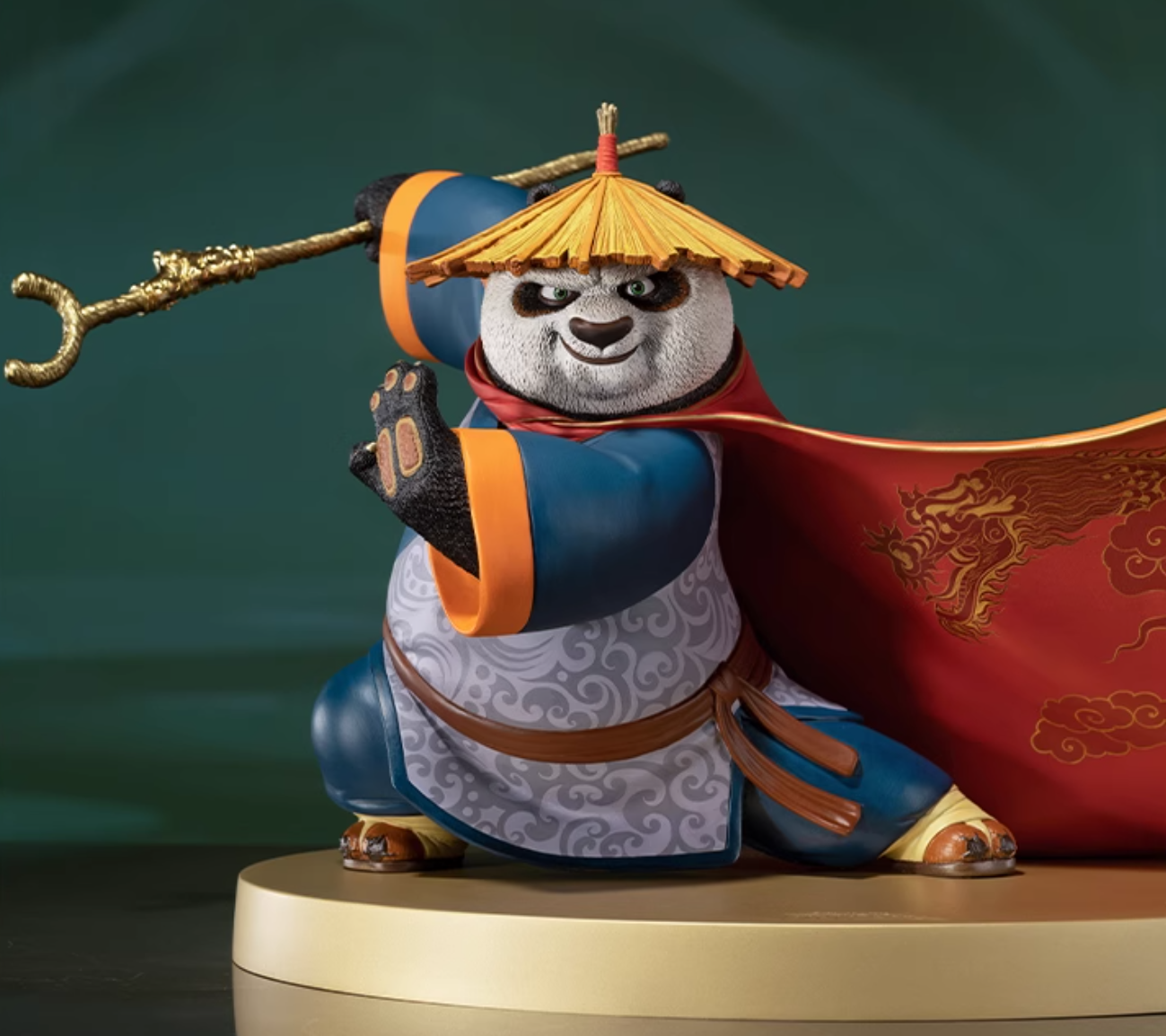 TONGSHIFU 9kg Kung Fu Panda Dragon Cloak Limited Edition x1 Unique Piece