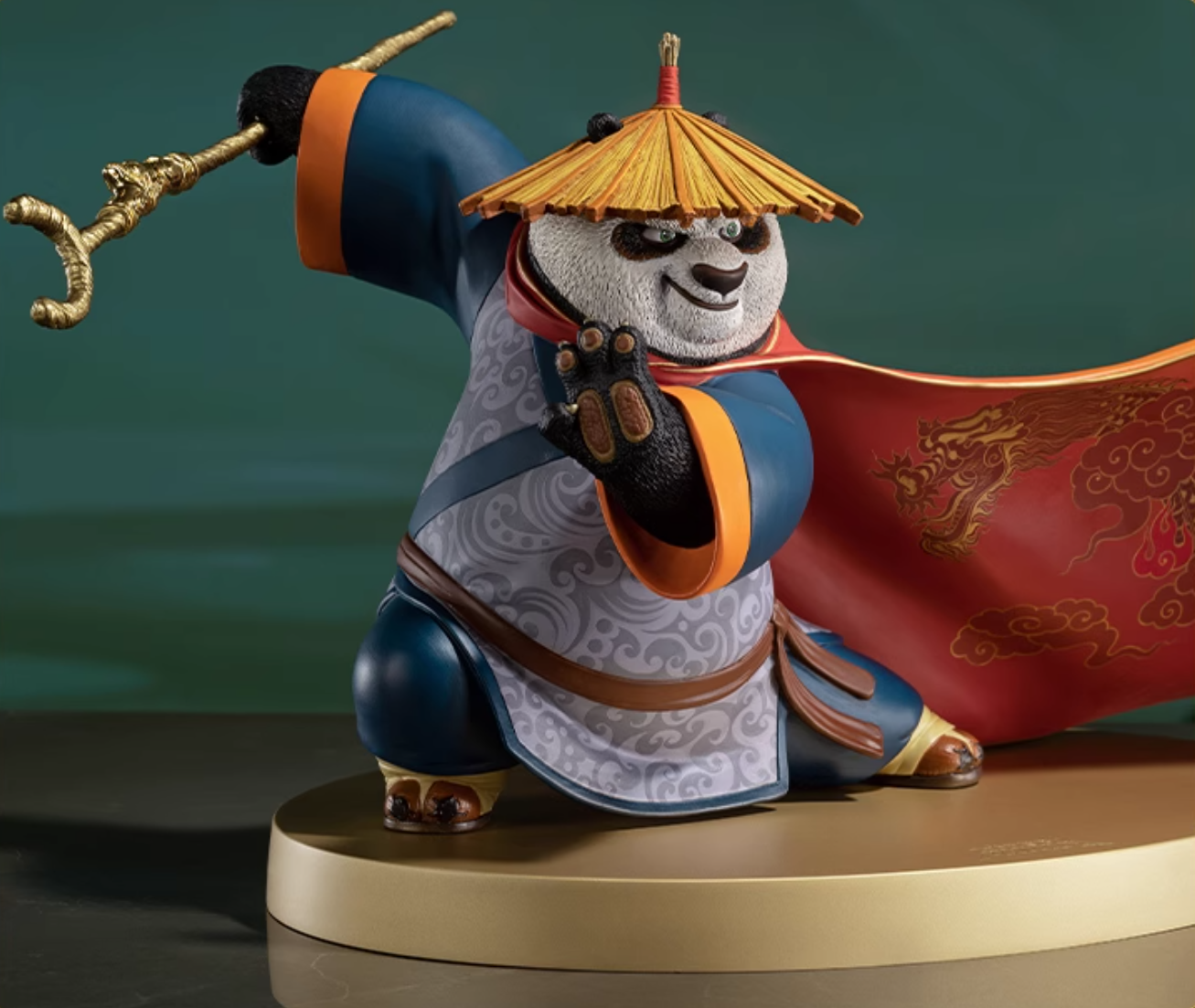 TONGSHIFU 9kg Kung Fu Panda Dragon Cloak Limited Edition x1 Unique Piece