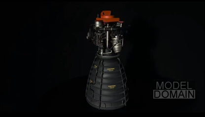 Model Domain RS-25 Rocket Engine 1/12 Scale - Limited Edition x200 - Numbered