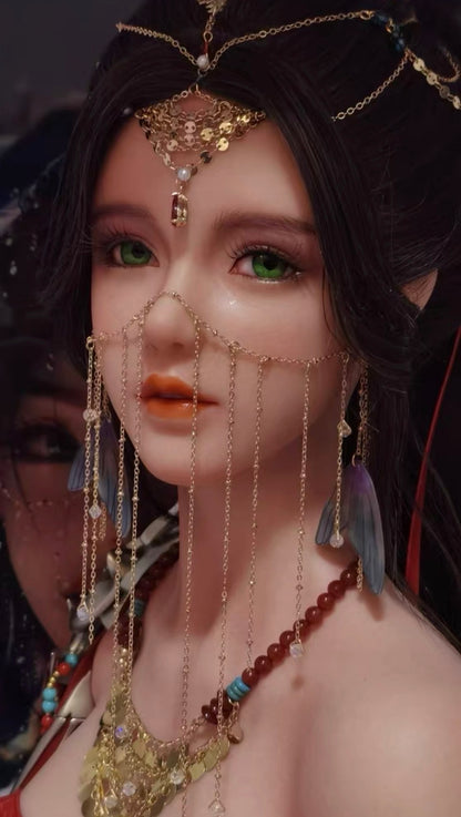 Demon Blade Princess 1:1 Silicone Bust Statue