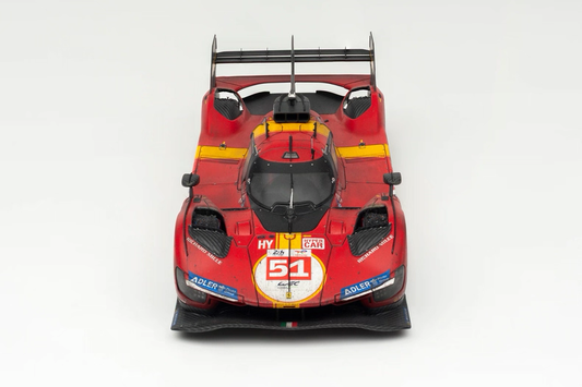 Amalgam 1:18 Ferrari 499P #51 Le Mans 2023 Weathered Resin Model