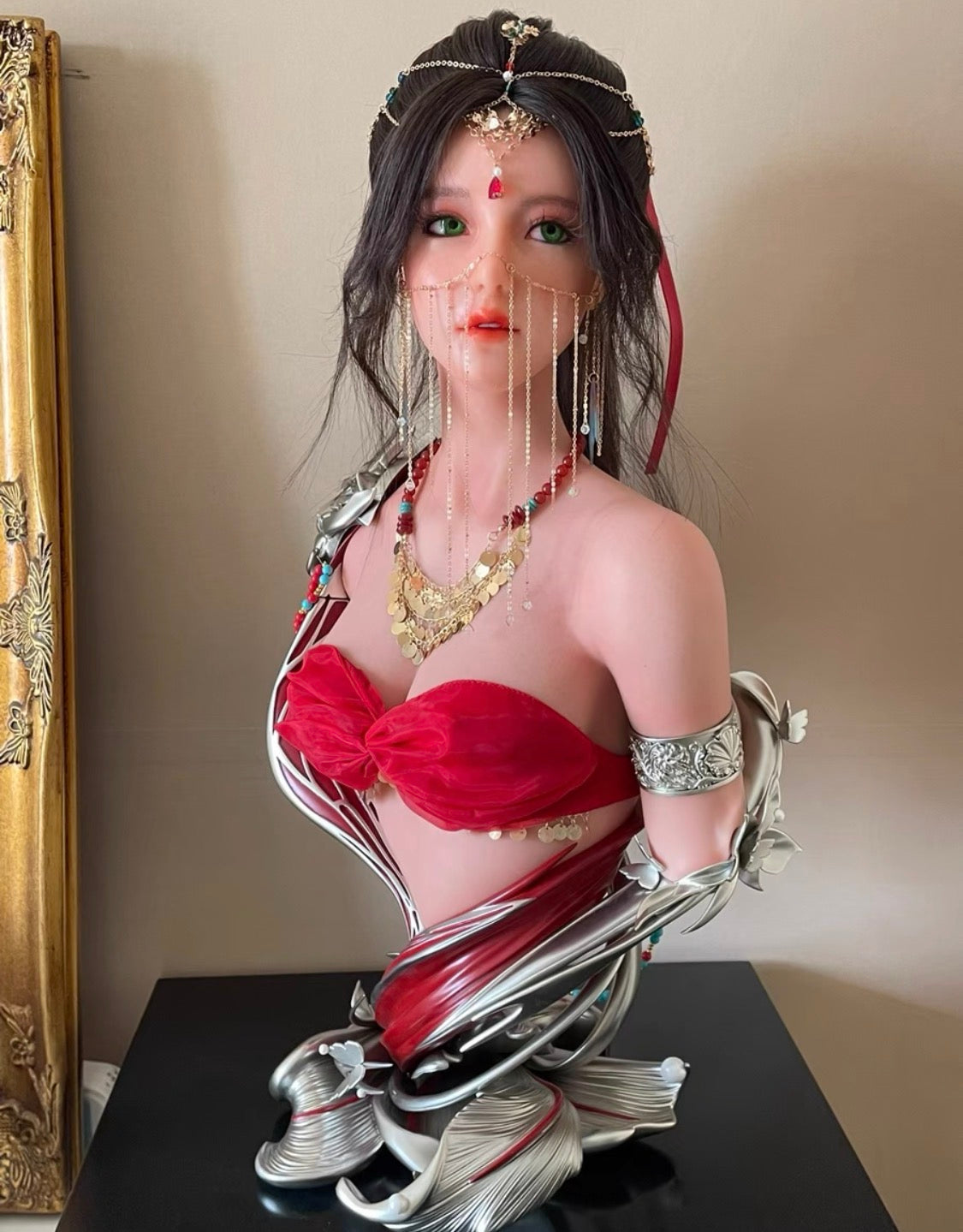 Demon Blade Princess 1:1 Silicone Bust Statue