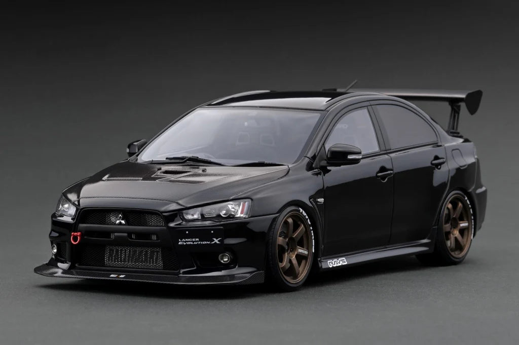 Ignition Model 1/18 Mitsubishi Lancer Evolution X (CZ4A) Black IG2299