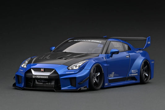Ignition Model 1/18 LB-Silhouette WORKS GT Nissan 35GT-RR Blue Metallic IG2355